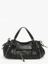 Schoudertas Icone Leder Gerard darel Zwart icone DBS30410