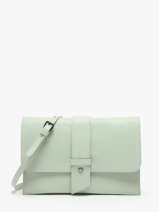 Cross Body Tas Caviar Leder Milano Groen caviar CA240610