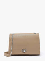 Cross Body Tas Ck Medium Calvin klein jeans Beige ck medium K613138