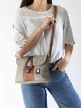 Cross Body Tas Basic Miniprix Grijs basic DD165-vue-porte