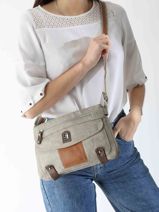 Cross Body Tas Basic Miniprix Grijs basic DD874-vue-porte