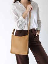 Longchamp Le foulonné Cross bodytas Bruin-vue-porte