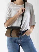 Cross Body Tas City Gerecycleerd Polyester Ucon acrobatics Zwart city YURI-vue-porte
