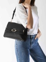 Schoudertas Sylvie Guess Zwart sylvie BG952719-vue-porte