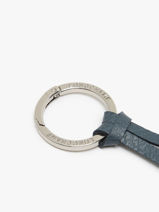 Longchamp Porte-cls grigri fleurs Sleutelhanger Blauw-vue-porte