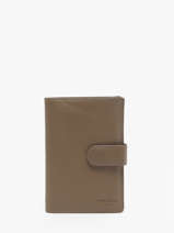 Portefeuille Leder Hexagona Bruin confort 467282