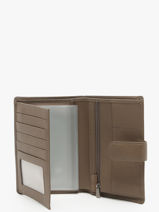 Portefeuille Leder Hexagona Bruin confort 467282-vue-porte