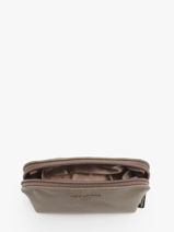 Portemonnee Leder Hexagona Bruin confort 467389-vue-porte