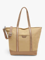 Schoudertas A4 Formaat Kaya Canvas Hexagona Beige kaya 5920056