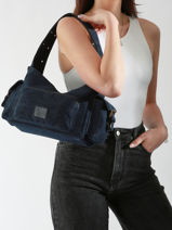 Heuptasje Cargo Denim Basilic pepper Blauw cargo denim BCAD05-vue-porte