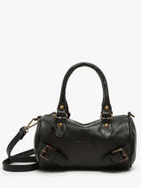 Cross Body Tas Strappy Leder Basilic pepper Zwart strappy BSTR01
