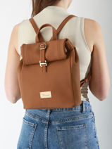 Rugzak Muscari Woomen Bruin muscari WMUS25-vue-porte