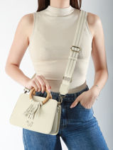 Crossbody Tas Camomille Woomen Beige camomille WCAO1S-vue-porte