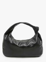 Schoudertas Sauvage Leder Milano Zwart sauvage SA24114
