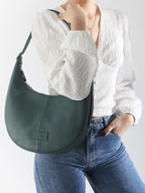 Longchamp Essential cuir Longchamp Blauw-vue-porte