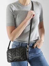 Cross Body Tas Petal Re Valentino Zwart petal re VBS8PA15-vue-porte
