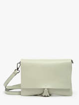 Cross Body Tas Caviar Leder Milano Groen caviar CA22112
