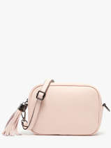 Cross Body Tas Caviar Leder Milano Roze caviar CA2006N