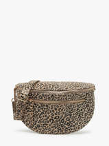 Heuptasje Velvet Leopardo Leder Milano Beige velvet leopardo VL24091