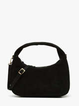 Handtassen Velvet Leder Milano Zwart velvet VE24114