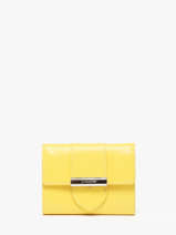 Portefeuille Leder Lancaster Geel paris ily 50