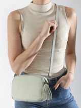 Cross Body Tas Caviar Leder Milano Groen caviar CA2006N-vue-porte