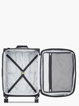 Soepele Reiskoffer Op Wieltjes Maubert 2.0 Delsey Zwart maubert 2.0 3813810W-vue-porte