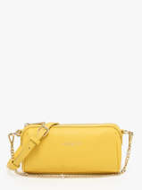 Cross Body Tas Milano Ana Leder Lancaster Geel milano ana 100