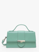 Cross Body Tas Paris Ily Leder Lancaster Groen paris ily 10