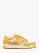 Sneakers 480 Uit Leder New balance Geel men BB480LWA