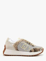 Sneakers Lolo 17 Uit Leder Liu jo Veelkleurig women BA5001EX
