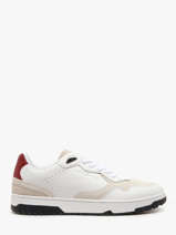 Sneakers Uit Leder Tommy hilfiger Wit men 5490YBS