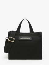 Handtas Print Lola casademunt Zwart print 11