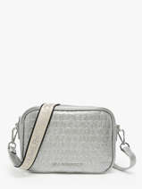 Cross Body Tas Logo Lola casademunt Zilver logo 66