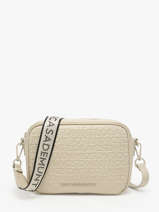 Cross Body Tas Logo Lola casademunt Beige logo 65