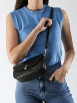 Cross Body Tas Cali Hexagona Zwart cali 2520128-vue-porte