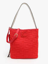 Schoudertas Logo Lola casademunt Rood logo 42