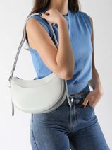 Schoudertas Suave Ace Leder Lancaster Grijs suave ace 28-vue-porte