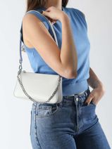 Baguette Tas Suave Leder Lancaster Grijs suave even 14-vue-porte