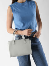 Trapezetas Smooth Leder Lancaster Grijs smooth 3-vue-porte
