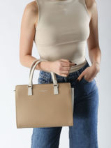 Trapezetas Smooth Leder Lancaster Beige smooth 4-vue-porte