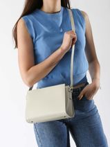 Cross Body Tas Sierra Lancaster Wit sierra 7-vue-porte