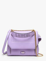 Handtas M Ninon Leder Lancel Violet ninon A09222