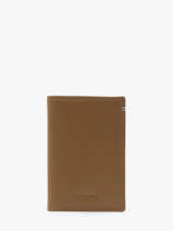 Kaarthouder Leder Le tanneur Bruin martin TMIN3506