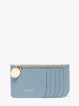 Portemonnee Alix Leder Nat et nin Blauw vintage ALIX