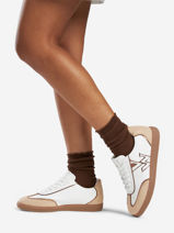 Sneakers Charlize Vanessa wu Beige women BK2783BG-vue-porte