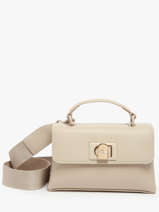 Cross Body Tas Saffiano David jones Beige saffiano CM7211H