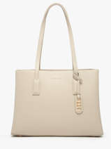 Schoudertas Saffiano David jones Beige saffiano CM7468