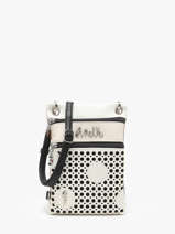 Cross Body Tas Lunares Polyurethaan Anekke Wit lunares 40723905
