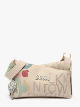 Cross Body Tas Original Polyurethaan Anekke Bruin original 40743496